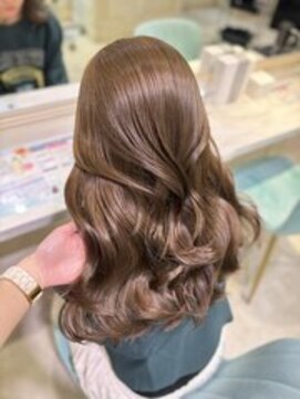 アソビ 表参道(ASOBI) ラベンダーピンク/小顔/ワンレン/髪質改善/前髪