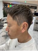 ツーブロック×スモトパシルバー