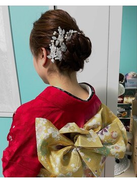 きものサロンティファニー 振袖着付けとへあ