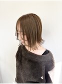 切りっぱなしボブ
