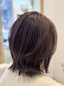 タヤ 今泉店(TAYA) 白髪ぼかしハイライト◎ラベンダーアッシュ