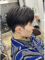 ザデイトウキョウ 表参道 青山(THE DAY TOKYO)&nbsp;ナチュラルストレートセンターパート/メンズカット