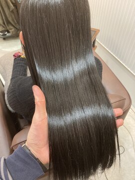 アニュー 北浦和店(ANEW) 【髪質改善】ツヤツヤ・ストレート　　髪質改善ロング