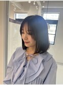 イメチェン外ハネボブ美髪ワイドバングレイヤーショート/大宮