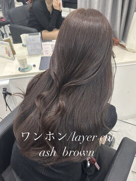 マーシュ 梅田(marshu) 吉岡Style/韓国orワンホン/ash brown/アディクシーカラー