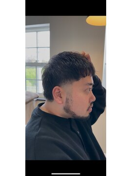 ニコ ヘアリラクゼーション(Nico hair relaxation) ビジネスカジュアル20代30代ナチュラルショートツーブロック