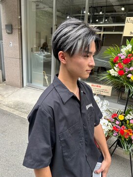 メンズサロン キング 梅田店(Men’s salon K!ng) 波巻きツイストスパイラルパーマ/フェザーパーマ/眉毛