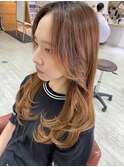 前髪ないレイヤー