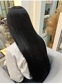 艶髪ストレート