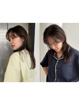 トレンドに " あなたに似合う " を掛け合わせます。再現性にこだわり一人ひとりが魅力溢れるデザインへ*