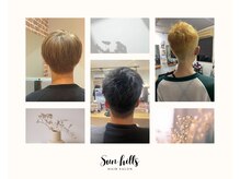 サンヒルズ(Sun hills)の雰囲気（メンズカットやレディースのベリーショート、ブリーチも◎）