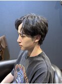 ビジネスツーブロックショート センターパート
