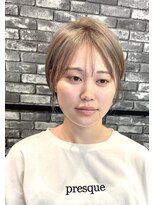 シフトヘア&nbsp;アーバンショート　/ブリーチ/ダブルカラー