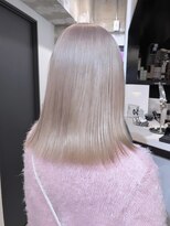 ベレーザ 渋谷神南(Beleza)&nbsp;ミディアムヘア/デザインカラー/ホワイトピンク/渋谷