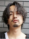 銀座波巻きスパイラルパーマツイストスパイラルパーママッシュ
