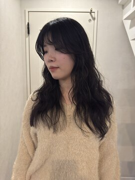 ダイアモンドリリーキートス(Diamond Lily kiitos) 黒髪カタログ/クラゲヘアー/オリーブグレー/一宮