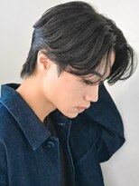 ディッセンバー 神宮前(December) ニュアンスルーズパーマフェザーウルフ波打ちセンターパート渋谷