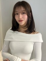 デディトゥ(dedyto)&nbsp;札幌大通レイヤーカットハッシュカット髪質改善韓国ボブ顔周り