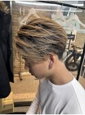 海外風ブロンドバレイヤージュ