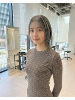 ハーツオオサカ(HE:ARTS OSAKA)&nbsp;韓国似合わせウルフカット×ハイトーンベージュ