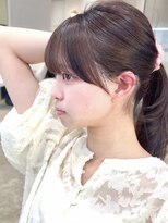 ミラ(mira)&nbsp;アイロンいらずで流れる後れ毛☆みゆ