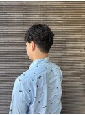 爽やか刈り上げ×ニュアンスパ