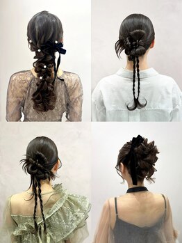 グランマッシュ(GRANMASH)の写真/【大阪梅田/駅直結】人気のトップスタイリストが集結♪結婚式/二次会…大切な日のヘアセットはGRANMASH。