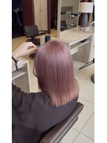 アース 天童店(HAIR&MAKE EARTH)&nbsp;ピンクカラー