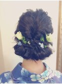 Neolive aim 波巻き大人可愛いアレンジ★