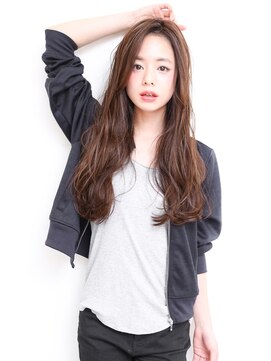 マホラ 二軒屋店(mafola) 『mafola徳島』外国人風☆スポンテニアスグレージュロング