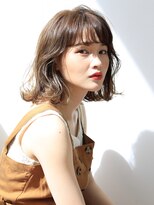 クラン(CLAN)&nbsp;無造作×ミルクティーベージュ