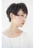 【THREEbyKEEP尾山台、木田】インナーレッド☆刈りあげショート