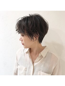 レンク(LENC) Coast.ショートヘア×小顔×グレージュ
