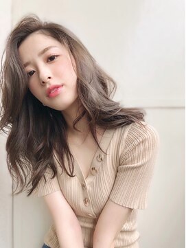 チョビー 銀座(chobii) [桜井]イルミナカラーデジタルパーマ  グレージュブランジュ