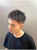 二段階刈り上げwithショート
