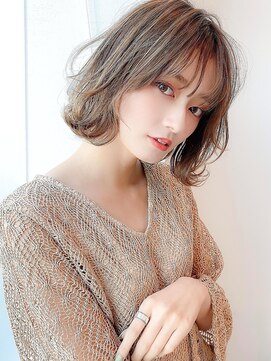 アグ ヘアー ハイク 佐久3号店(Agu hair hike) 《Agu hair》ふんわり外ハネボブ