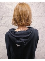 フロート 小阪店(float)&nbsp;ハニーイエロー_クールショート　ピンクグレージュ　ボブルフ