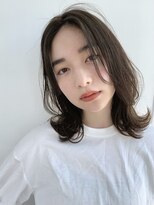 【GARDEN 武田美奈】ゆる波巻き外ハネミディ