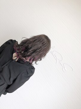 ラルム(LaRmE) インナーカラー 後ろバージョン!