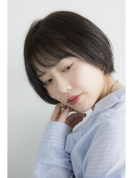 ミエル ヘア 新宿(miel hair) 〈mielhair新宿〉艶髪 ショートボブ