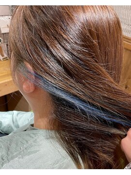 ディープラス(D PLUS) インナーカラーブルー