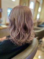 リアンヘアデザイン(Lian hair design)&nbsp;アッシュバイオレットカラー