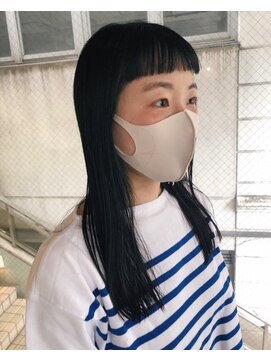 フォーク(folk) オン眉ロングヘア