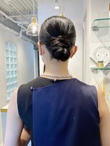 ヘアセット/ヘアアレンジ/デザインカラー[東銀座/銀座]