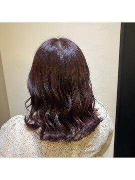 サロンドミルク 溝の口店(salon de MiLK) 透明感ピンクブラウン♪