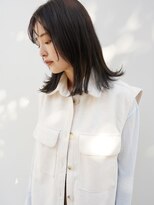 ドットハリス(.Hallis)&nbsp;大人かわいい/小顔/ミディアムレイヤー/20代30代40代