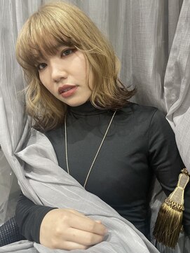 ルクス(Lux) 【hairLux石原霞】ダメージレスにオシャレなデザインカラー