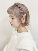 短めショートボブアレンジ20代30代40代藤沢