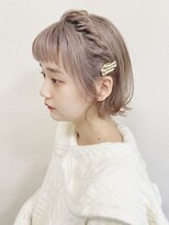 ハウスアンドヘアーワークス(House&Hair works) 短めショートボブアレンジ20代30代40代藤沢