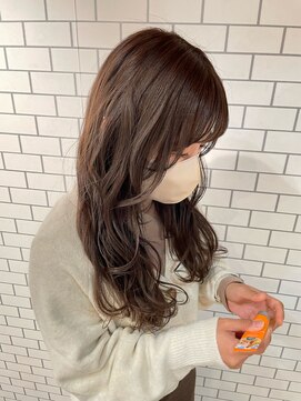 ミーナ バイ アーバン(Meena by urban.) 【ANNEXハザマ】シナモンベージュ×やわらかミディ